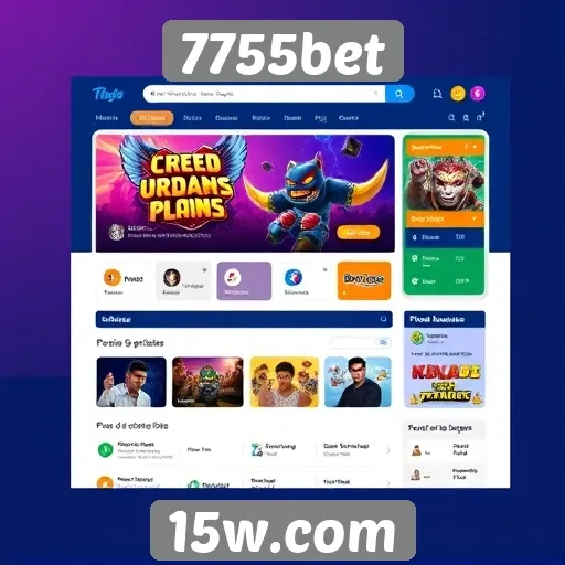 Interface do usuário do 7755bet é amigável e intuitiva